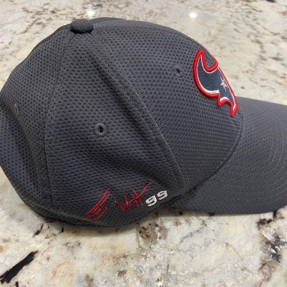 New Era 3930 Houston Texans stretch fit cap, JJ Watt edition - Picture 3 of 6